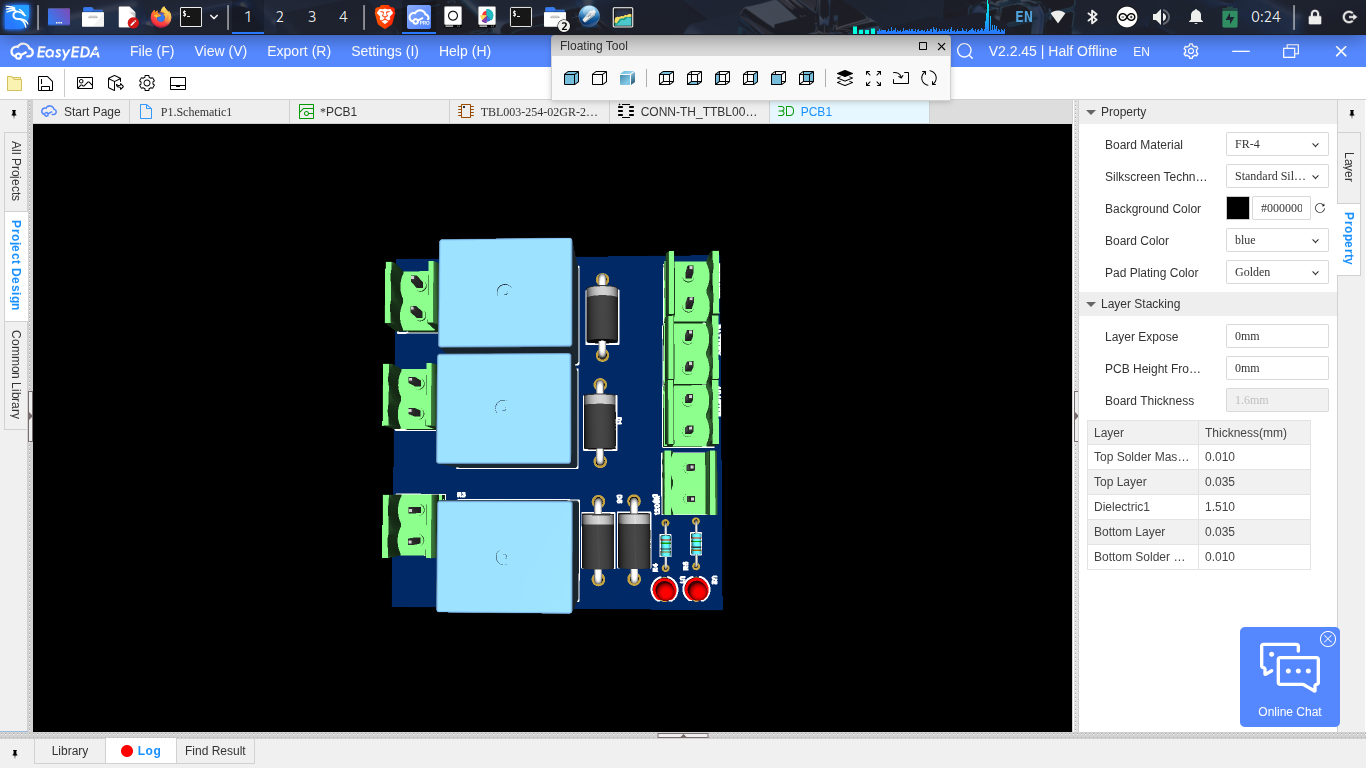 Pcb design for Incubator